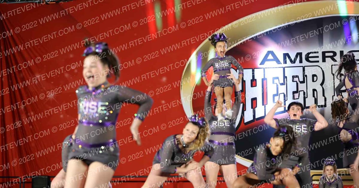 RISE Athletics Glow · Cheer Power Philly Revised