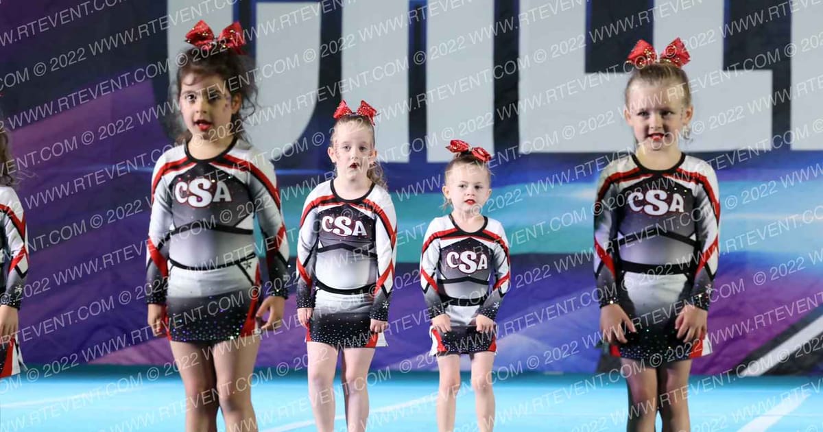 Carolina Spirit Athletics Shark Fins · CHEERSPORT Concord Spring