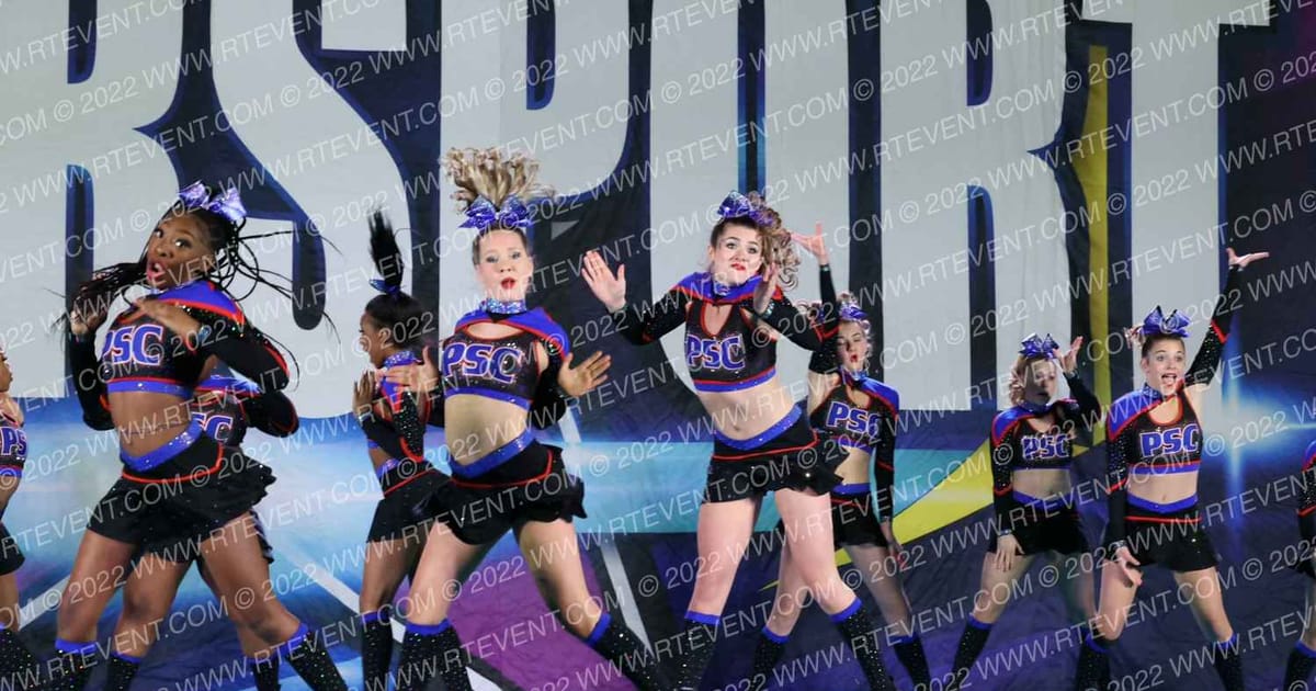 Palmetto Spirit Cheer & Tumble Royal Flash · CHEERSPORT Concord Spring
