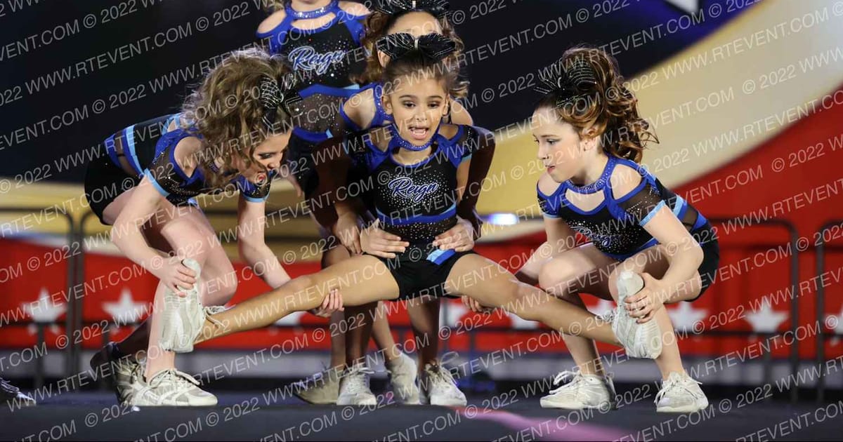 Reign Athletics Mini Royals · Cheer Power Philly Revised