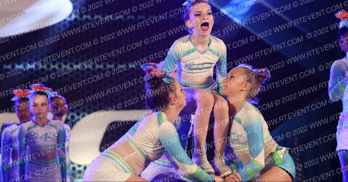 PunchFront Cheer Heat Wave · Athletic Championship Fort Walton Beach Nationals