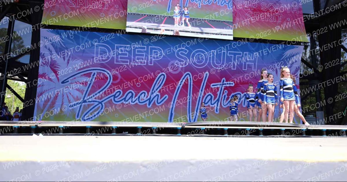 Tipton Elite Cheer and Tumble Supernova · Beach Nationals