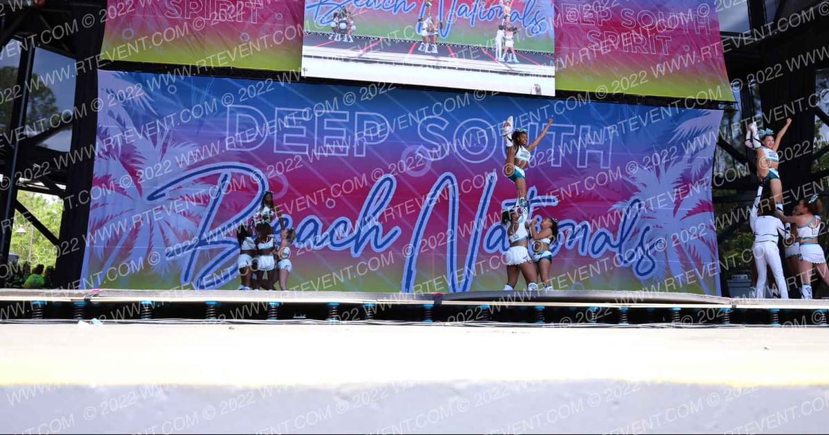Impact Cheer Tigers Blood · Beach Nationals