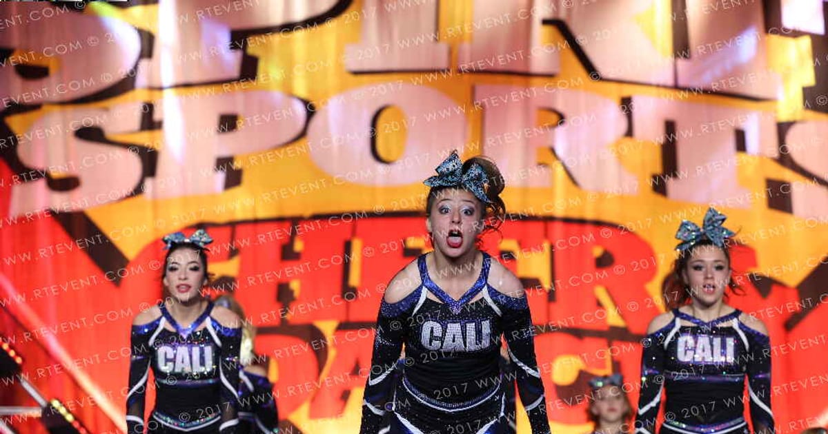 The California All Stars- San Marcos Reign · Spirit Sports Palm Springs Grand Nationals
