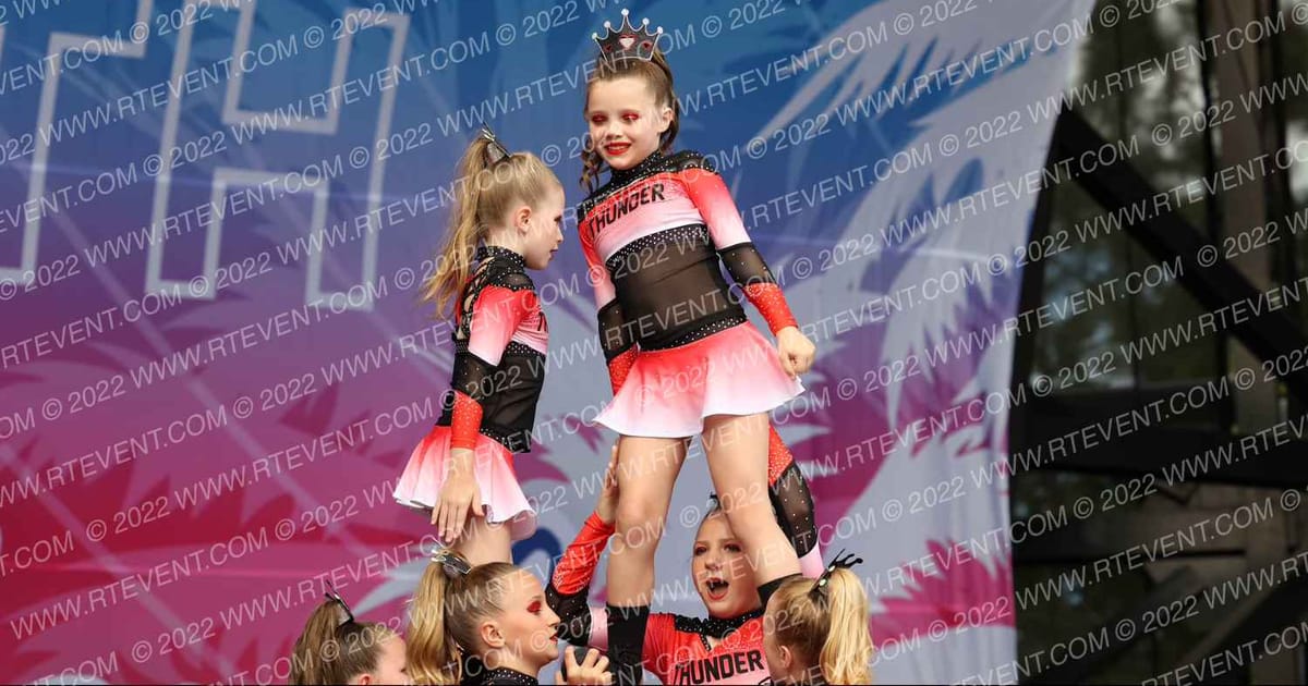 Thunder Tumbling Queen Of Hearts · Beach Nationals