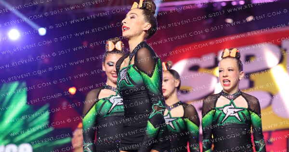 CheerForce San Diego Ferocious · Spirit Sports Palm Springs Grand Nationals