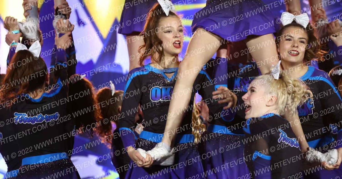Okanagan Firestorm Cheerleading Smoke · Sea to Sky International Championship