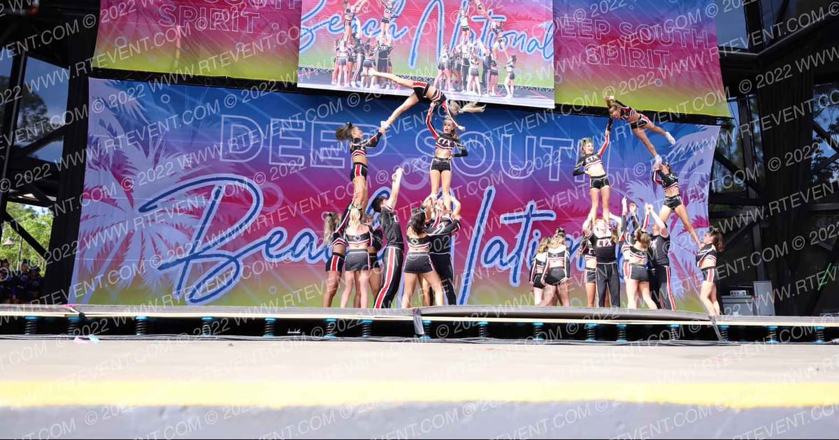 Cheer Texas Obsidian · Beach Nationals