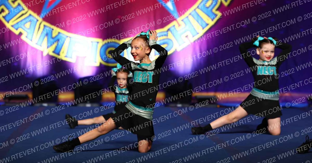 New England Cheer & Tumble Tiny Royals · The American Legacy Springfield Nationals