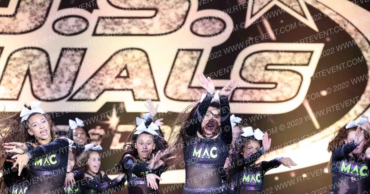 Modern American Cheer Black · The US Finals Galveston