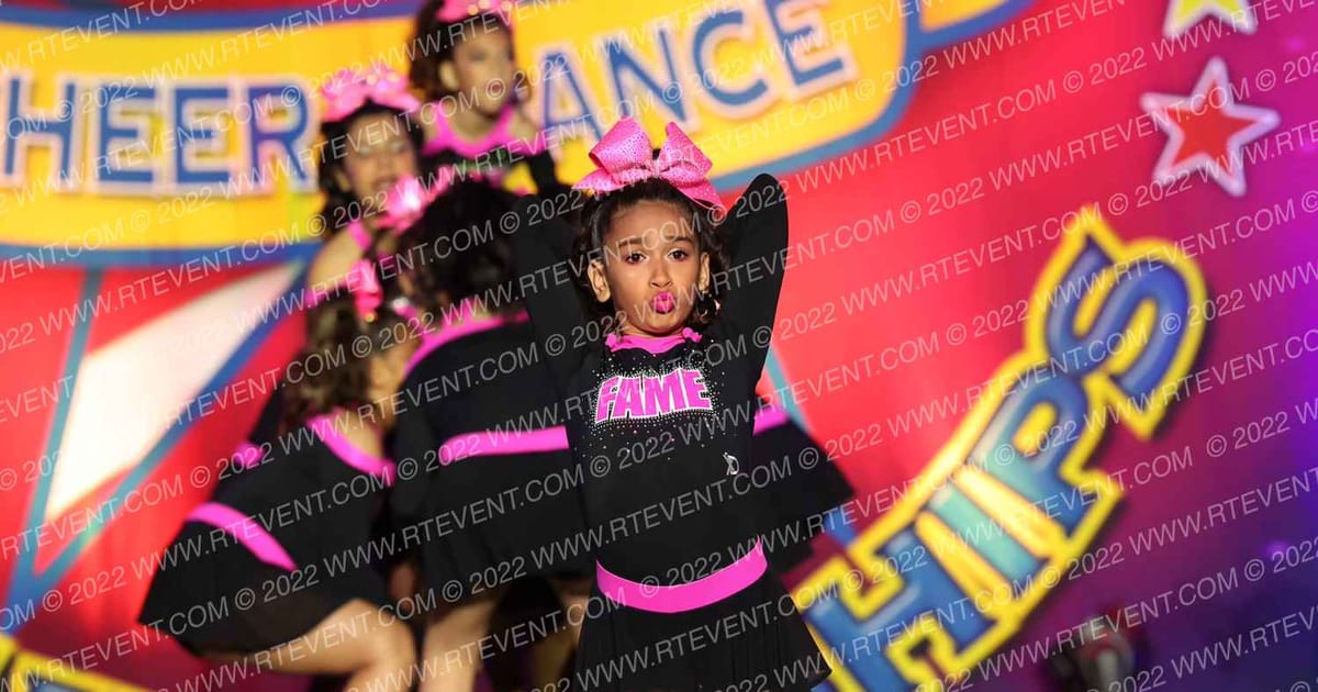 West Coast Fame Allstars Cheer J-BLING · The American Showcase