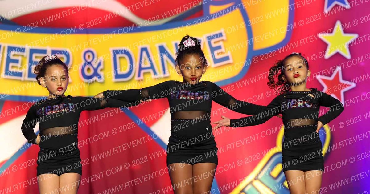 Fierce Cheer Elite Tiny Tiaras · The American Showcase