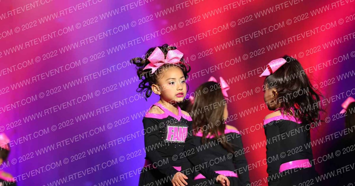 West Coast Fame Allstars Cheer TINY CHAOS · The American Showcase