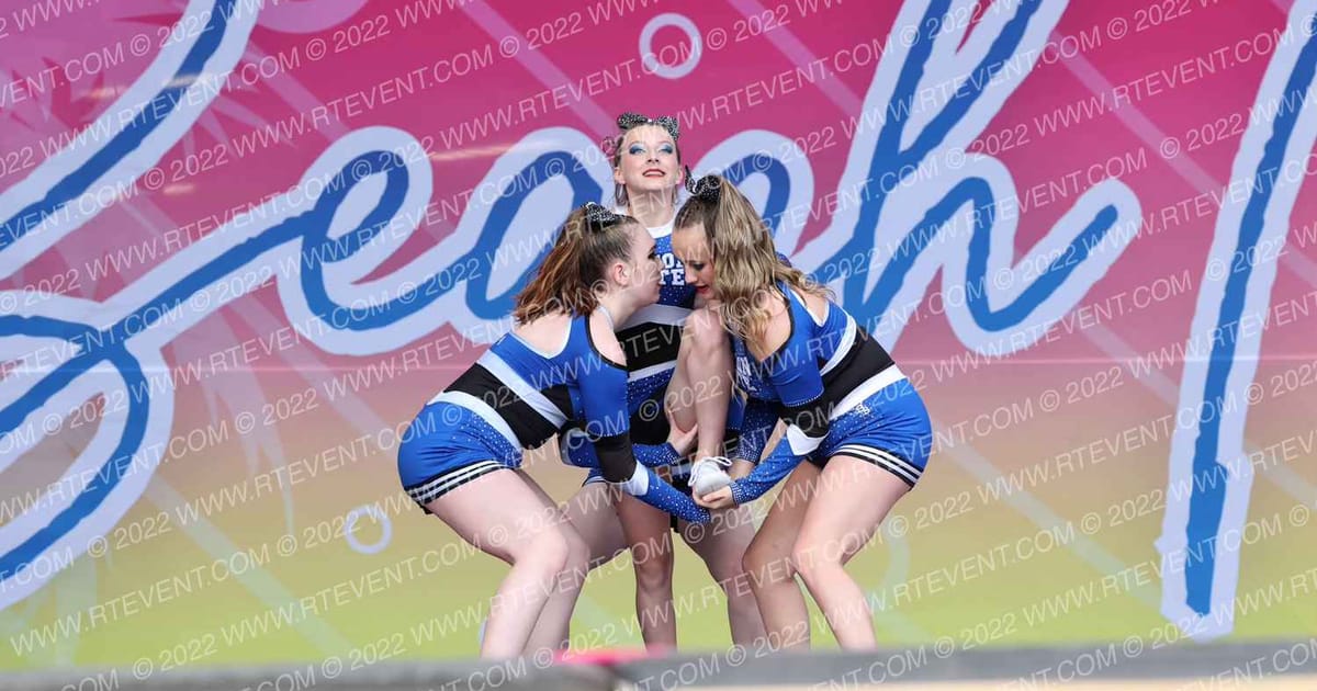 Tipton Elite Cheer and Tumble Dark Matter · Beach Nationals