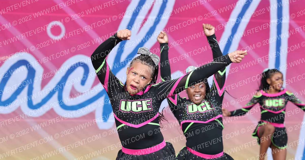 Universal Cheer Experience Fire · Beach Nationals