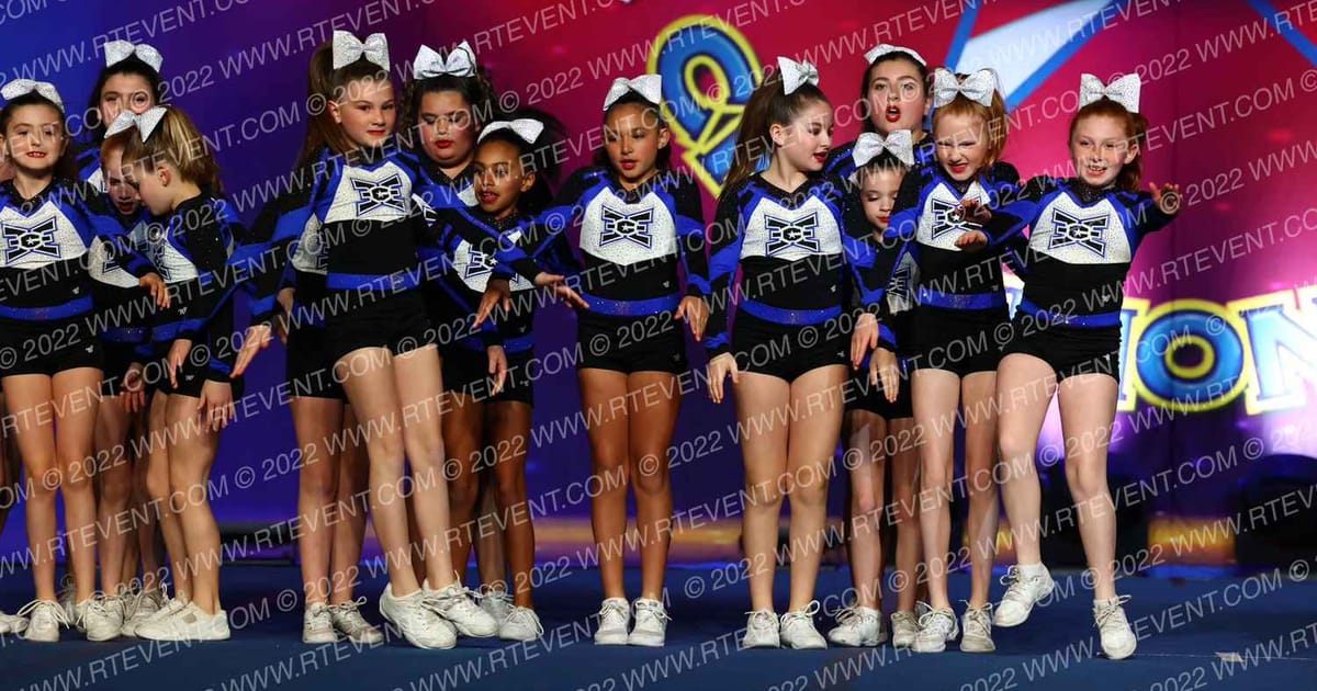 Cheer UP Athletics Tiny Embers · The American Legacy Springfield Nationals