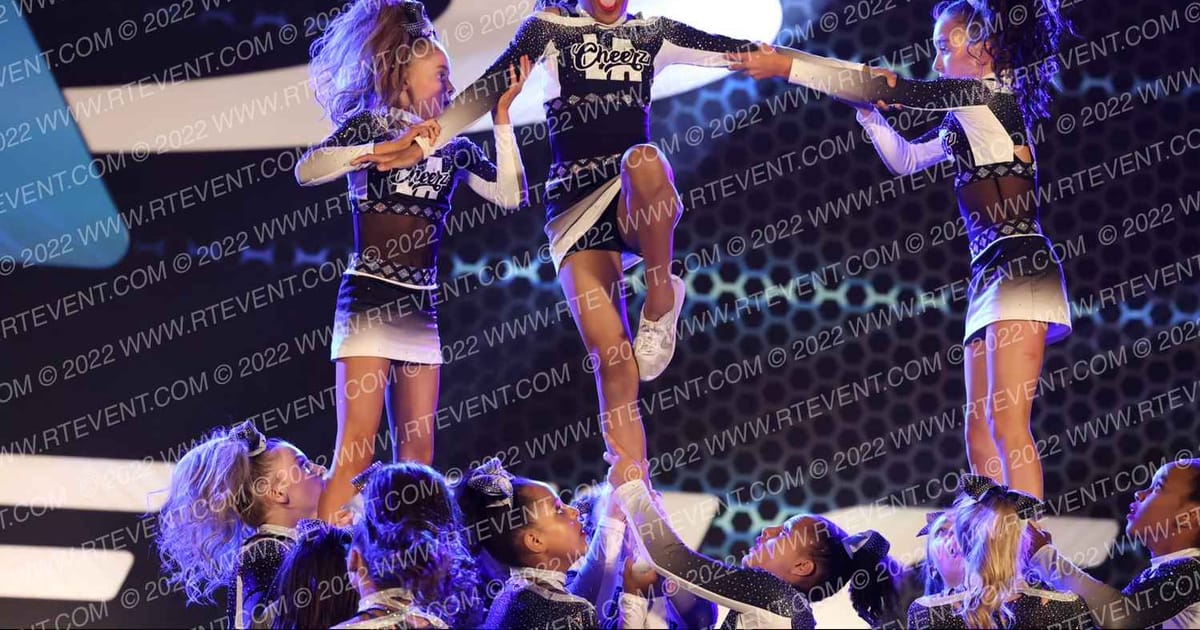 LA Cheerz Allstarz JBJT Jet Black Junior Three · Athletic Championship Fort Walton Beach Nationals