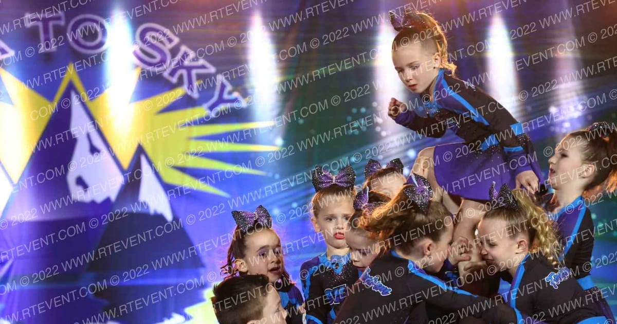 Okanagan Firestorm Cheerleading Toasties · Sea to Sky International Championship