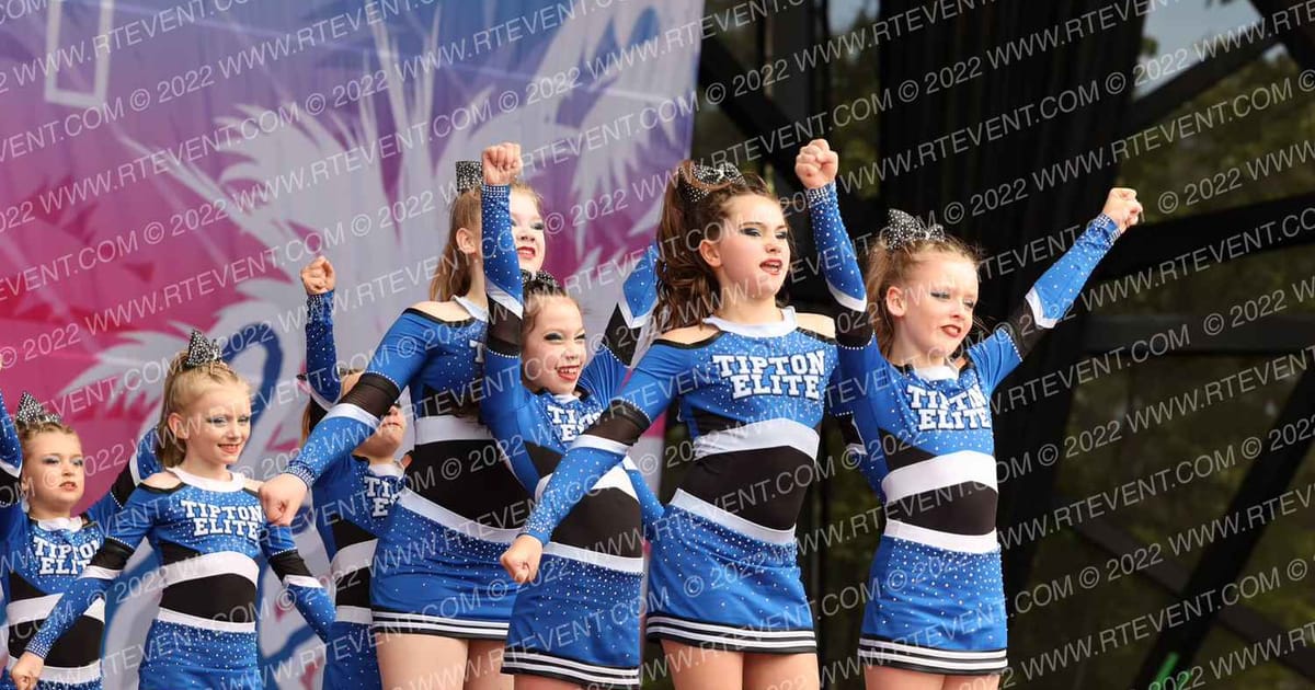 Tipton Elite Cheer and Tumble Supernova · Beach Nationals