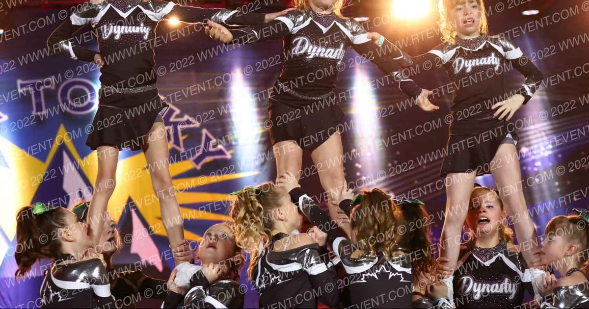 Dynasty Cheer Allstars Neon · Sea to Sky International Championship