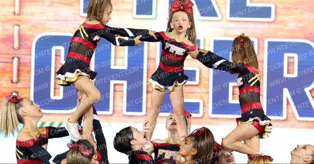 Fire Cheer Allstars RockStars · NCA Daytona Beach Classic DIDII