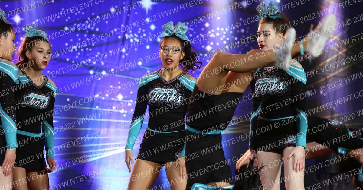 Cheer Sport Sharks - Vancouver SilverSpotted Sharks · Sea to Sky International Championship