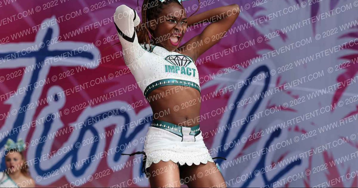 Impact Cheer Tigers Blood · Beach Nationals