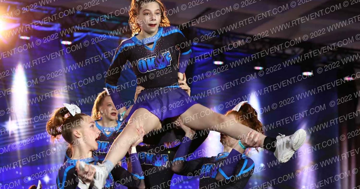 Okanagan Firestorm Cheerleading Smoke · Sea to Sky International Championship