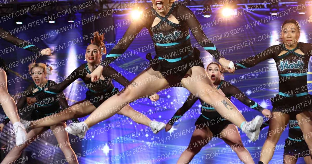 Cheer Sport Sharks - Vancouver Striker Sharks · Sea to Sky International Championship