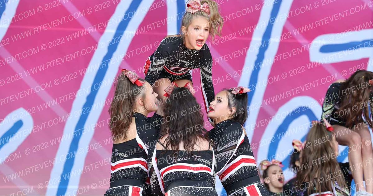 Cheer Texas Smoke · Beach Nationals