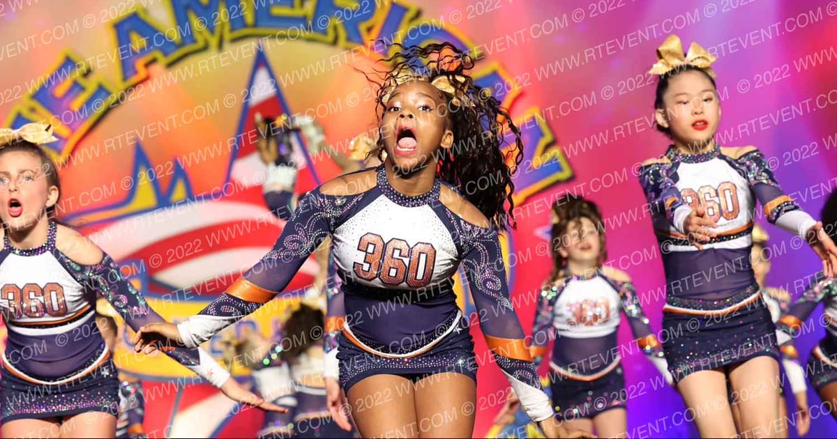South Bay Cheer 360 Tsunami · The American Showcase
