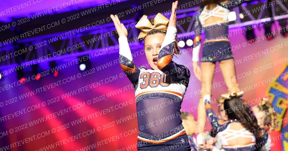 South Bay Cheer 360 Orange Crush · The American Showcase