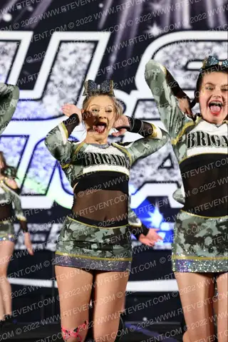 Washington All-Stars Cheer Brigade Valor