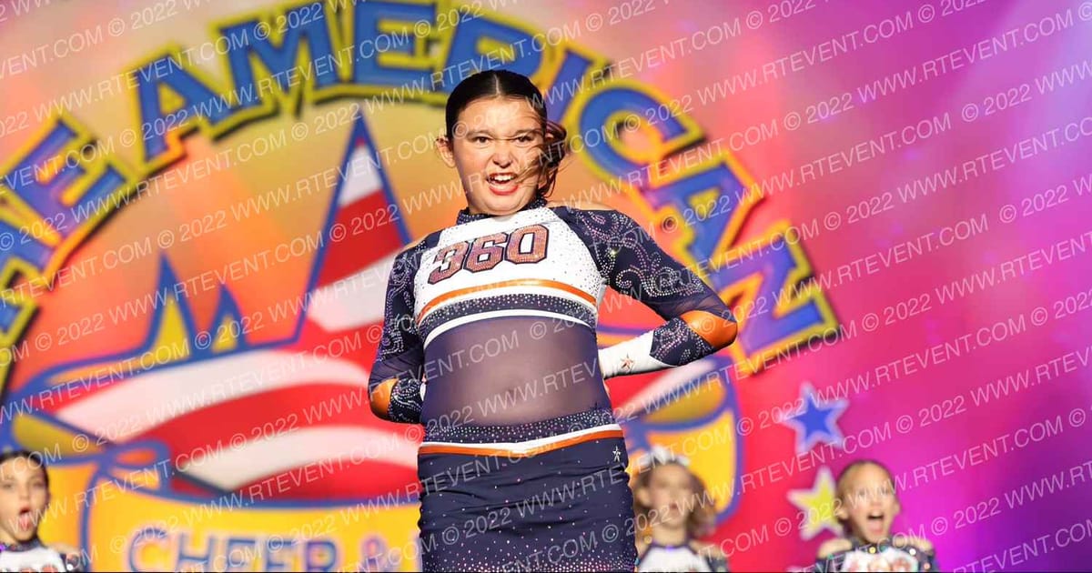 South Bay Cheer 360 Blue Crew · The American Showcase