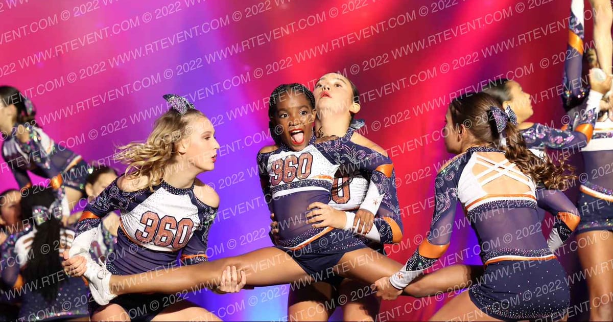 South Bay Cheer 360 Blue Crew · The American Showcase