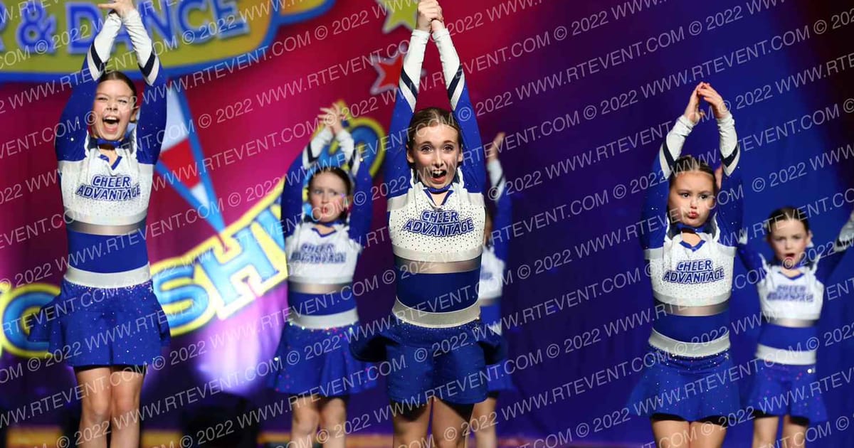 Cheer Advantage All Stars AMETHYST · The American Legacy Springfield Nationals