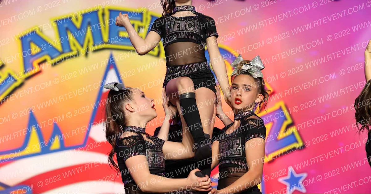 Fierce Cheer Elite Crown Jewels · The American Showcase