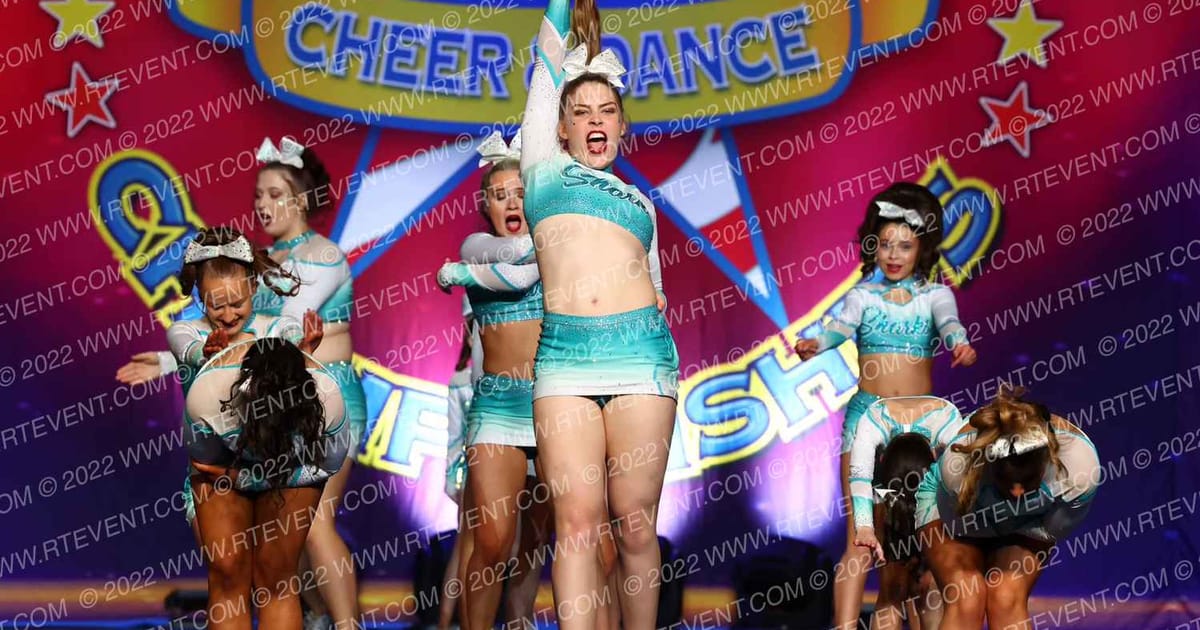 Cheer Sport Sharks-New England Lady Sharks · The American Legacy Springfield Nationals