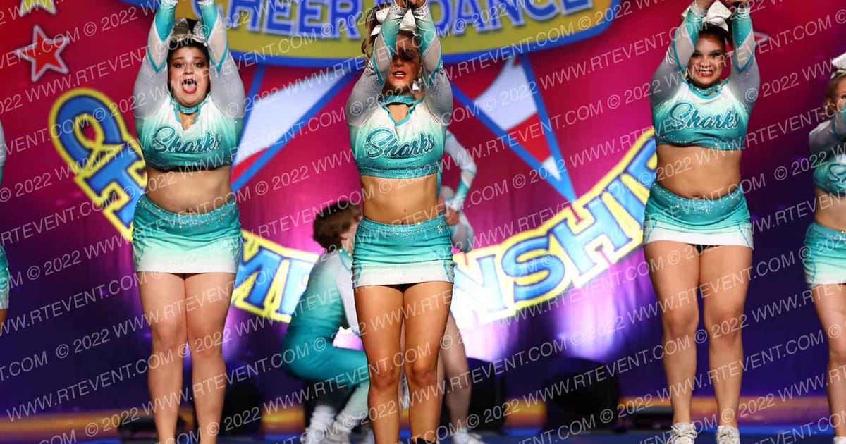 Cheer Sport Sharks-New England Savage Sharks · The American Legacy Springfield Nationals