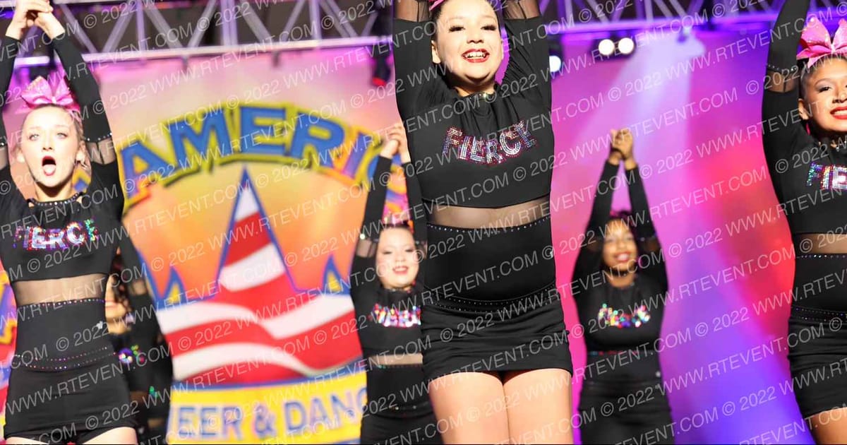 Fierce Cheer Elite Royal Black · The American Showcase