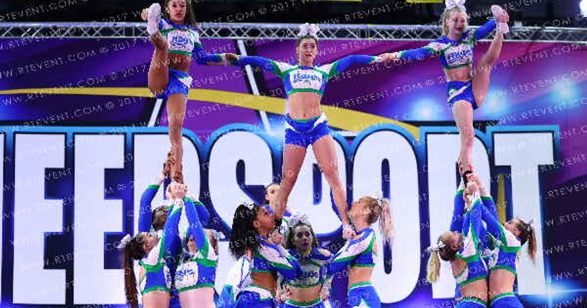 The Stingray Allstars X-Rays · Cheersport Baltimore II