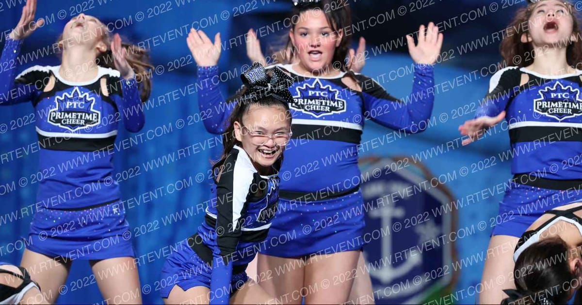 Primetime Cheer Lady Sapphire · Lake Erie National Cheer and Dance Championships