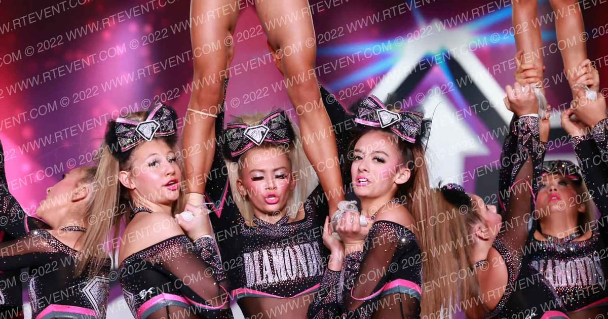 Diamonds All Stars Sassycats · One Up Grand Nationals