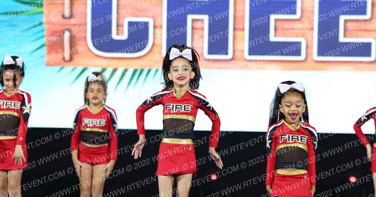 Fire Cheer Allstars Starlights · NCA Daytona Beach Classic DIDII