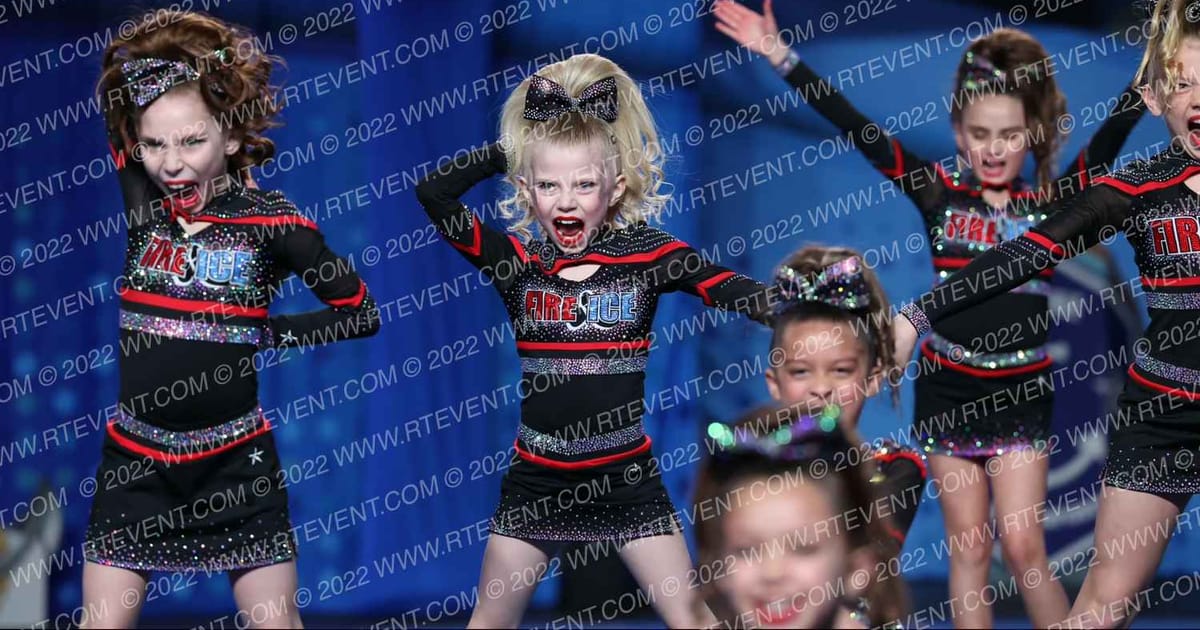 Fire and Ice Allstars Mini Magma · Lake Erie National Cheer and Dance Championships