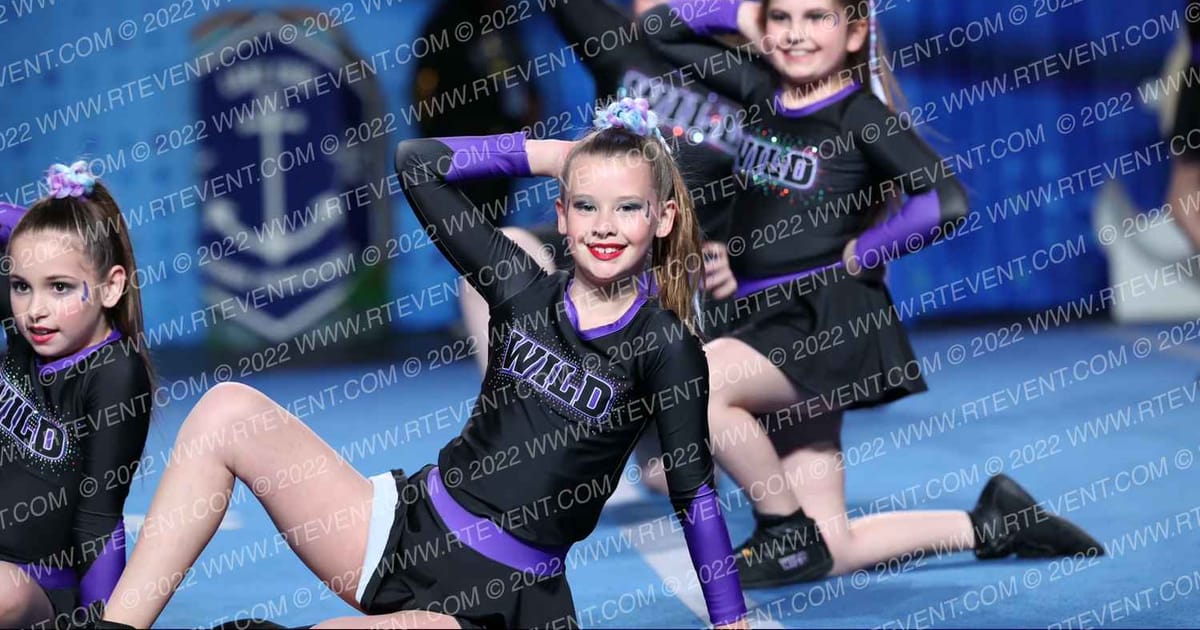 WILD All Stars Cheerleading Diva Cats · Lake Erie National Cheer and Dance Championships