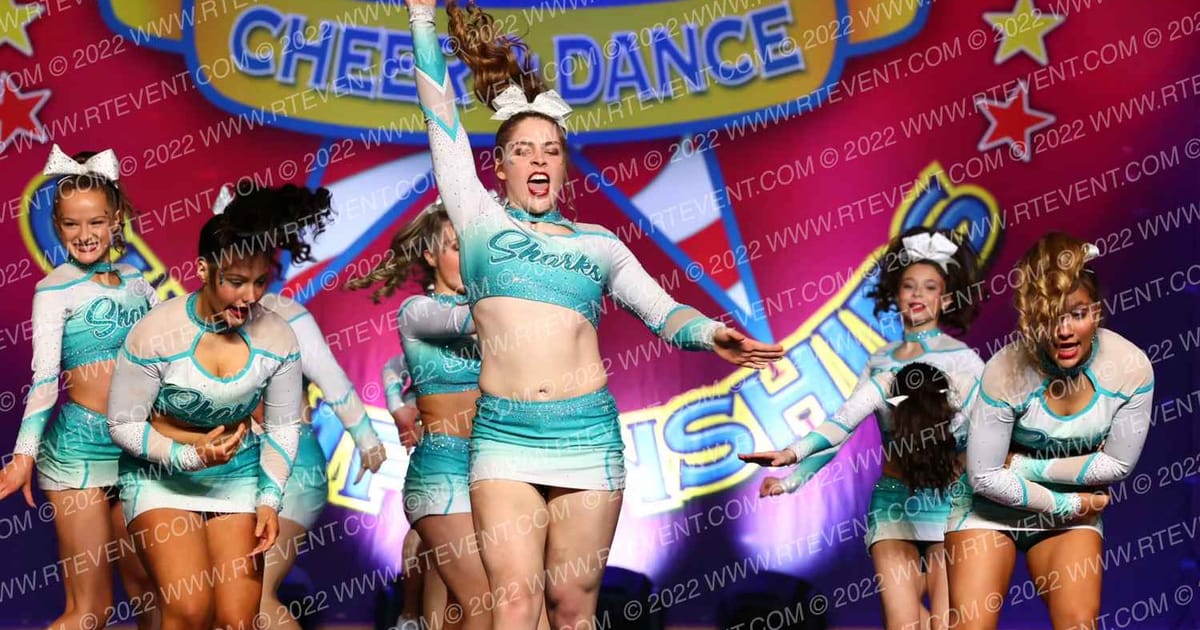 Cheer Sport Sharks-New England Lady Sharks · The American Legacy Springfield Nationals