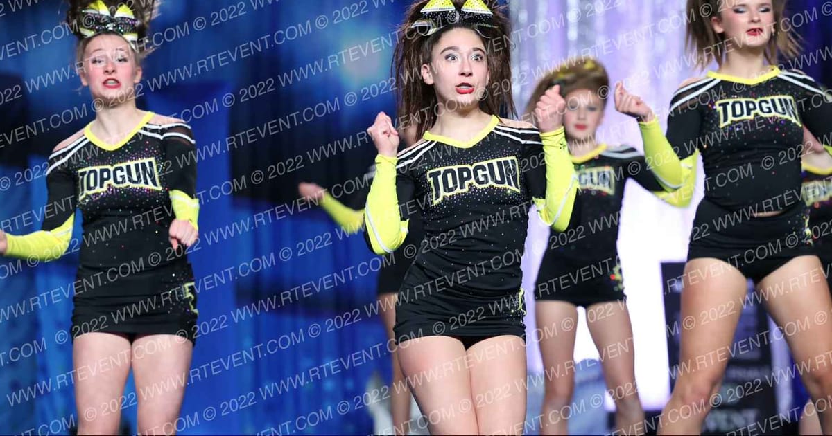 Top Gun Pittsburgh Gold Vibes · Lake Erie National Cheer and Dance Championships