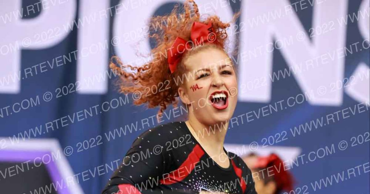 Royal Storm Elite Cheer Lady lightning · GlobeX Championships
