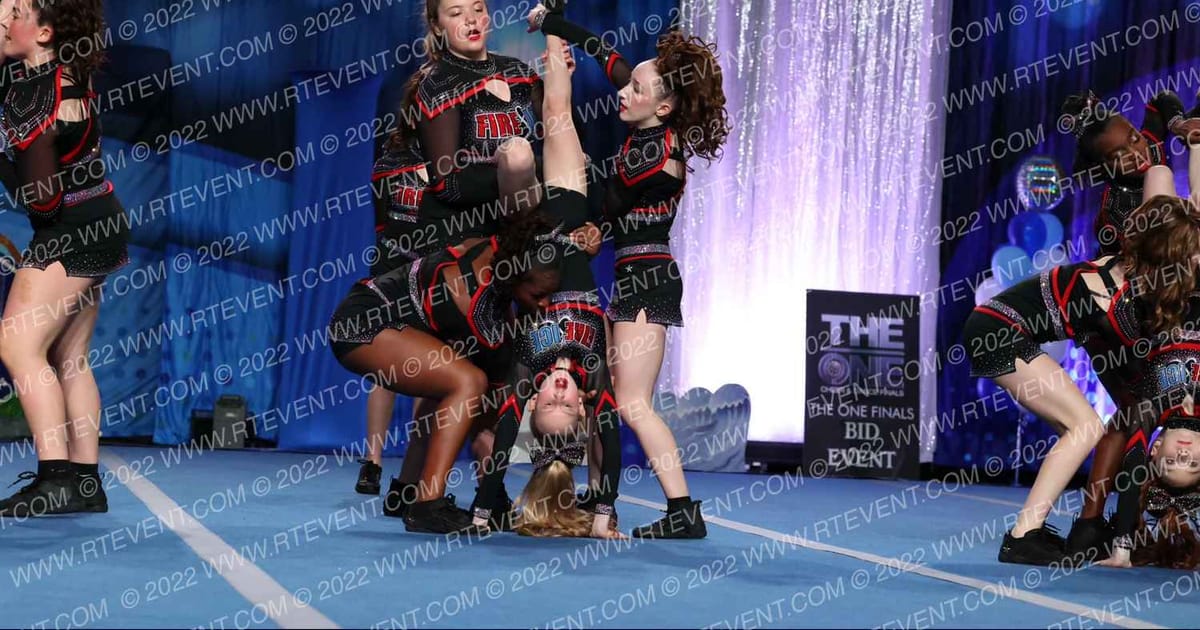 Fire and Ice Allstars Wildfire · Lake Erie National Cheer and Dance Championships